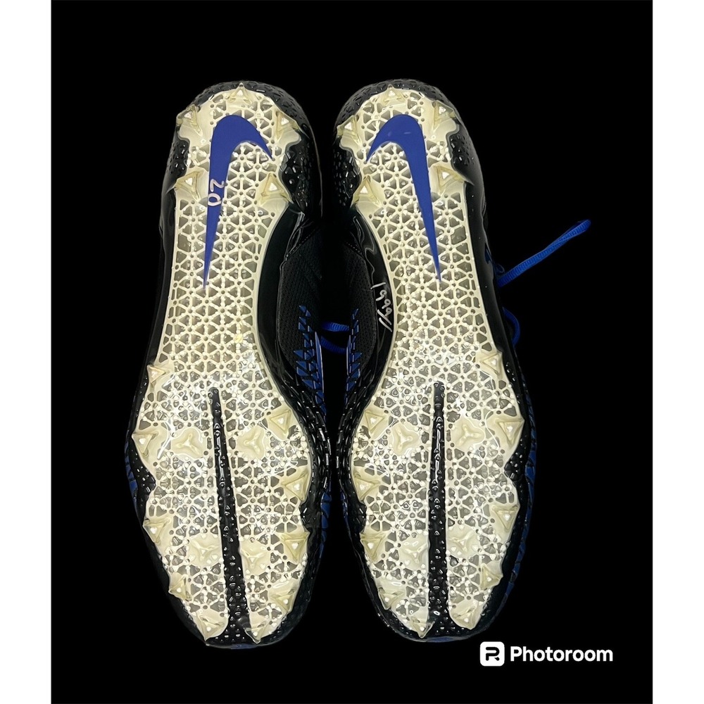 Nike Force Savage Men's Football Cleat Blue/Black without Box Size 16 - Picture 6 of 8
